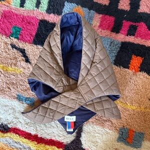 KULE Gigi Hat in Navy/Latte